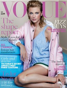 Taylor Swift in Vogue Magazine cover