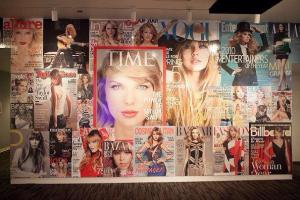 During past November 2014 alone Taylor featured in over 6 magazine covers. 