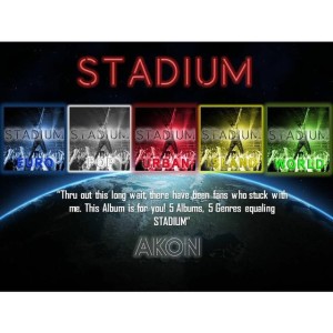 Akon announces 5 part album "Stadium"