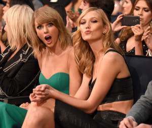 Taylor Swift with Karlie Kloss