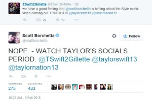 Scott Borchetta denies release of "Style" music video after accidentally tweeting about it