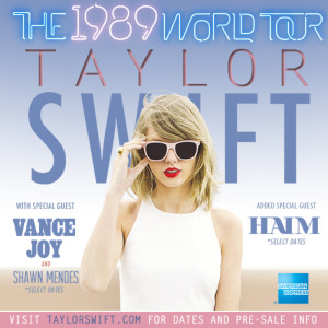HAIM joins Taylor Swift's The 1989 world tour 