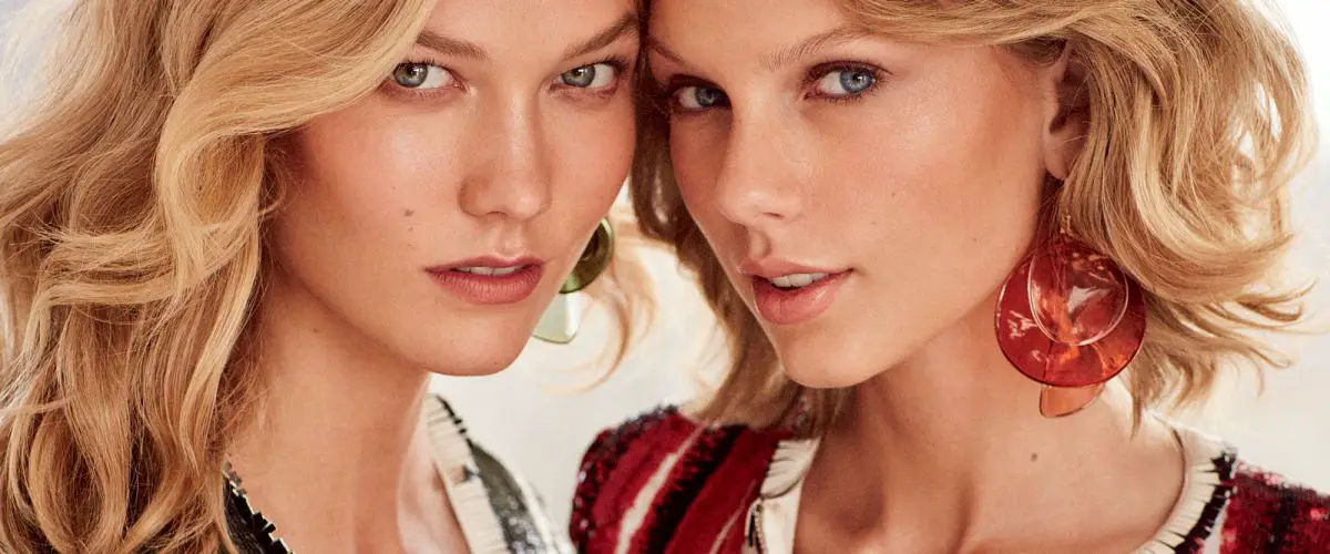taylor swift and karlie kloss on vogue march 2015 issue