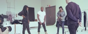 "FourFiveSeocnds" music video behind the scenes
