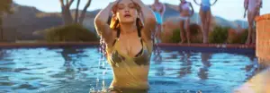 gigi hadid in how deep is your love music video