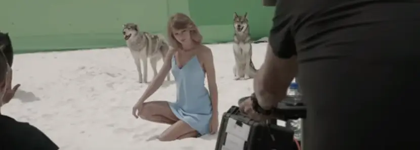 taylor swift out of the woods making video behind the scenes