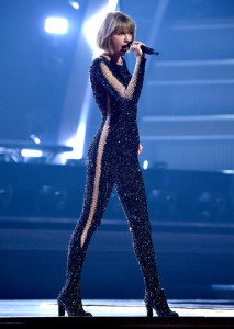 Taylor Swift performing "Out Of The Woods" at Grammy Awards 2016