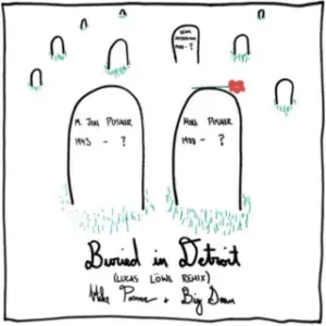 "Buried In Detroit" cover art from 'At Night, Alone' album by Mike Posner review
