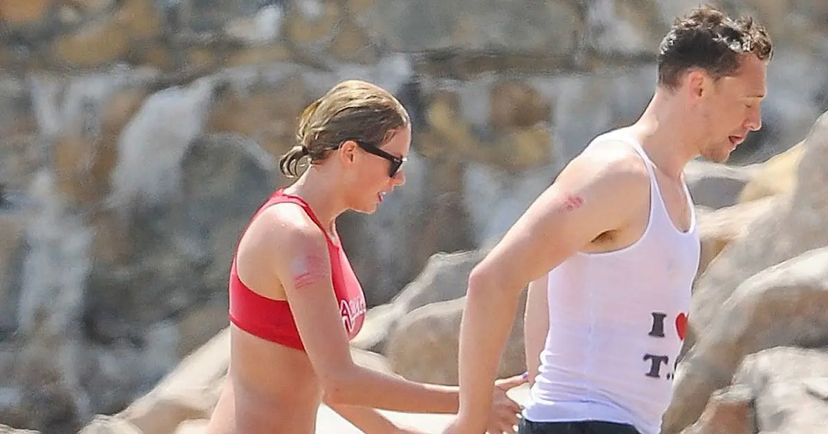 taylor swift and tom hiddleston at beach bikini 4th of july