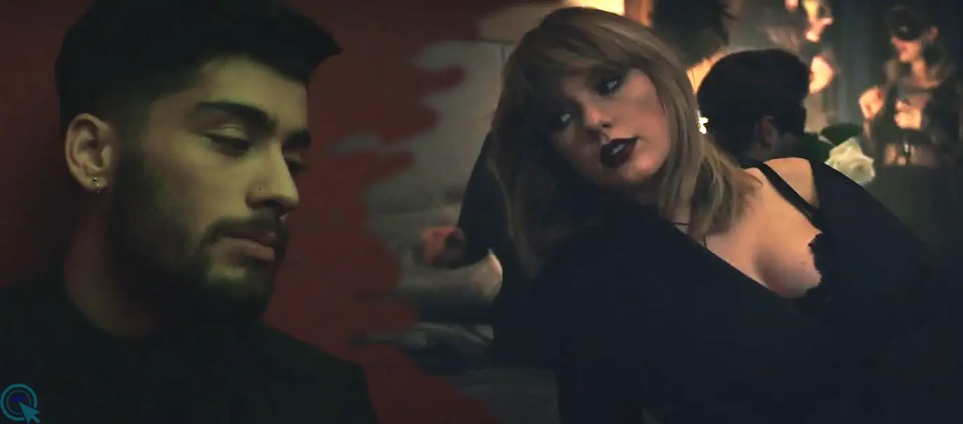 taylor swift sexy lingerie i don't wanna live forever music video zayn hot