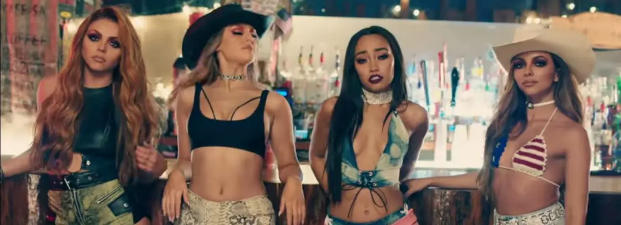 little mix no more sad songs music video MGK