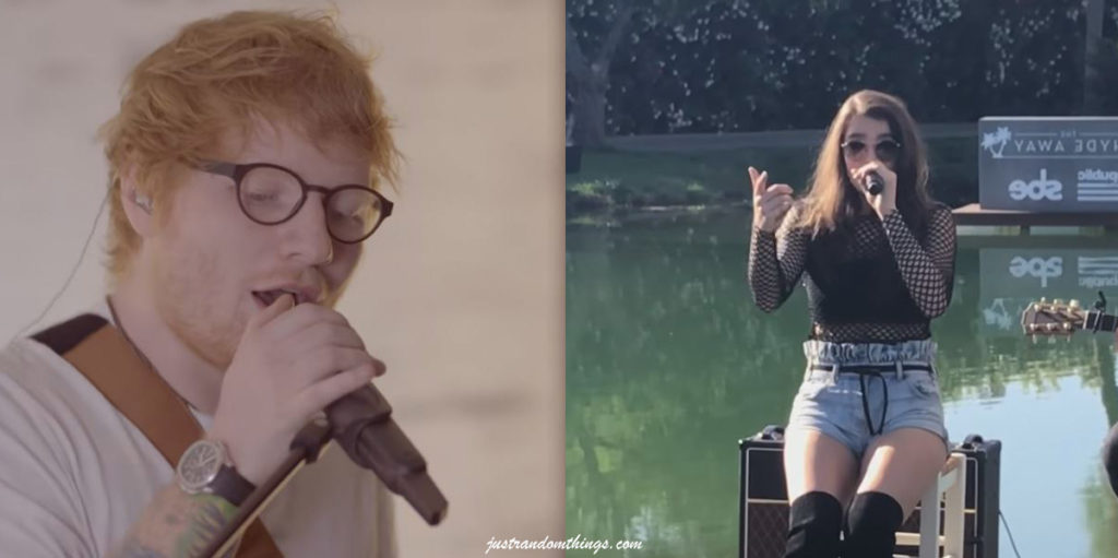 ed sheeran cover starving hailee steinfeld cover shape of you