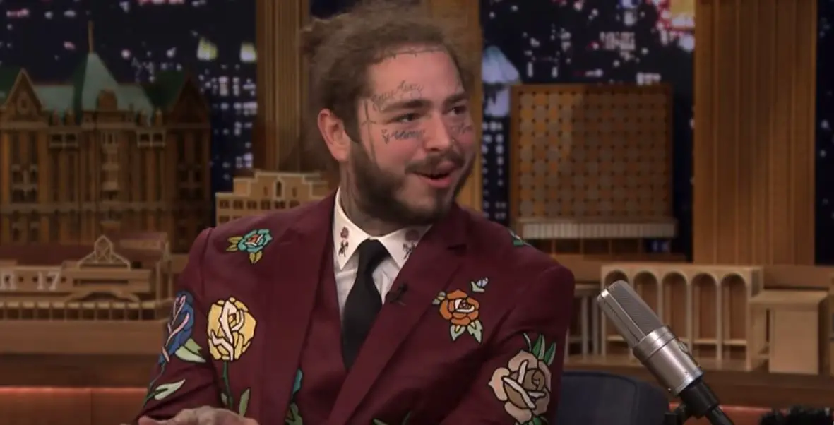 post malone sunflower tease jimmy fallon