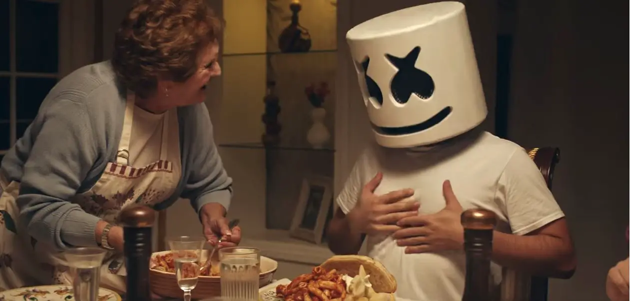 marshmello together music video meaning