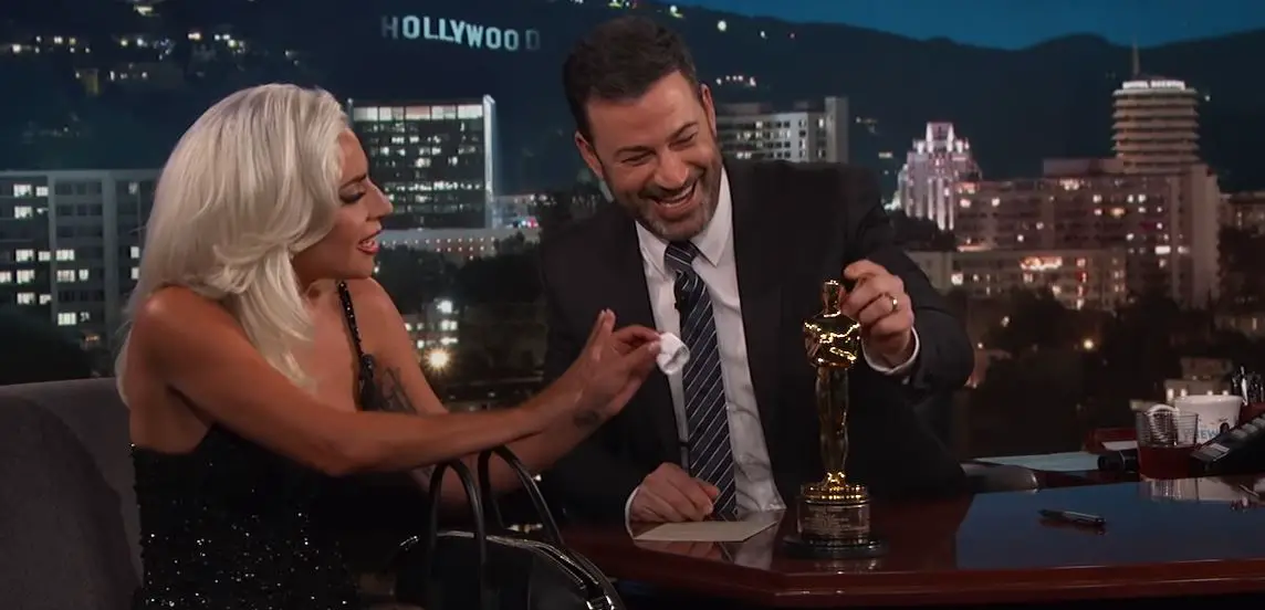 lady gaga jimmy kimmel live