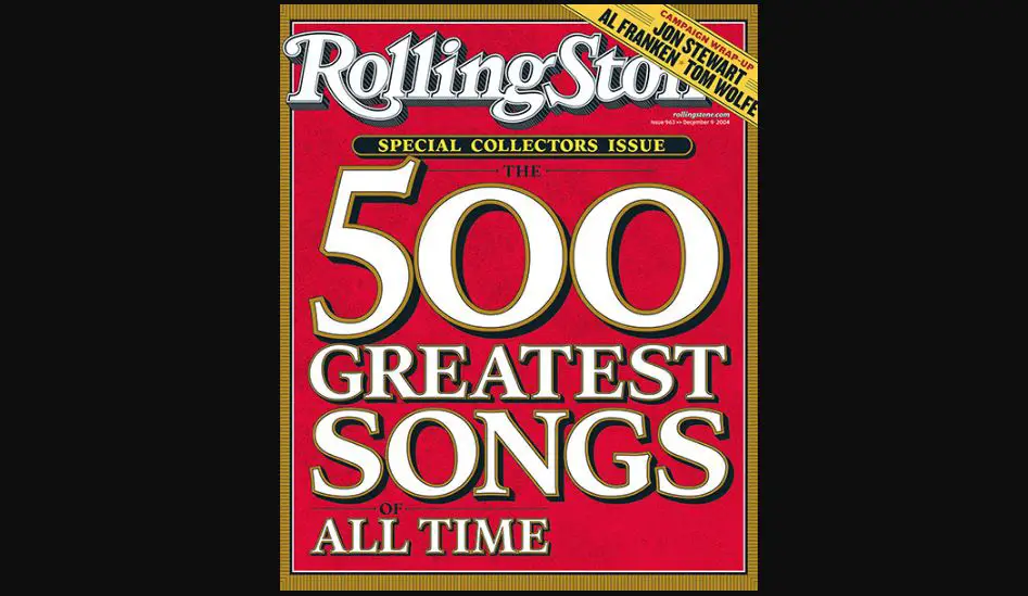 rolling stone the 500 greatest songs of all time