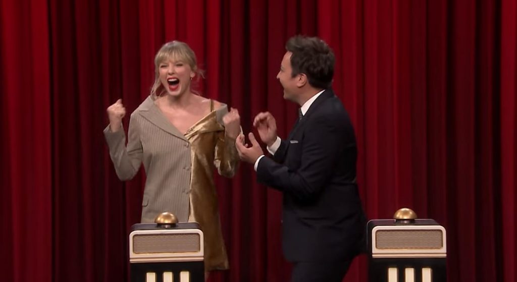 taylor swift name that song challenge jimmy fallon