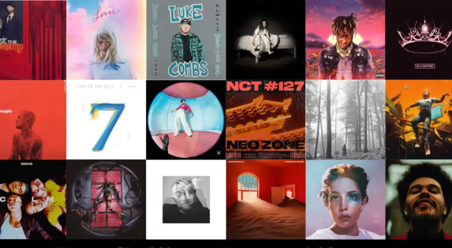 best-selling albums 2020
