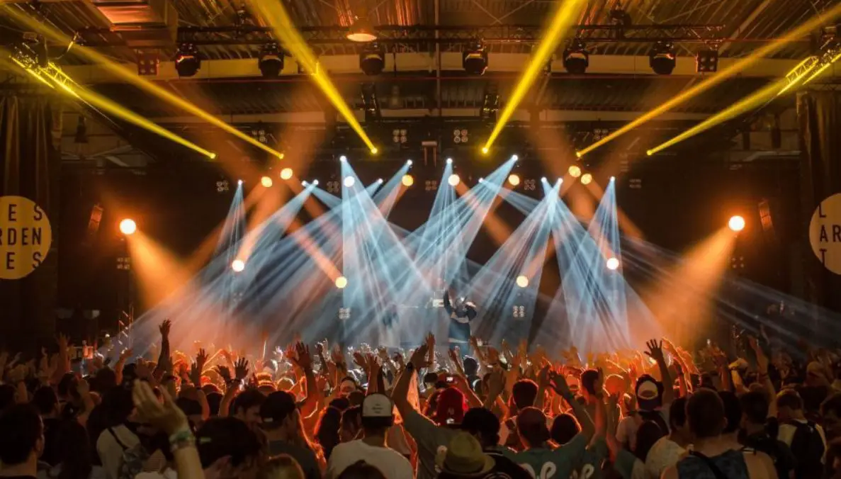 sound and lighting at live music events